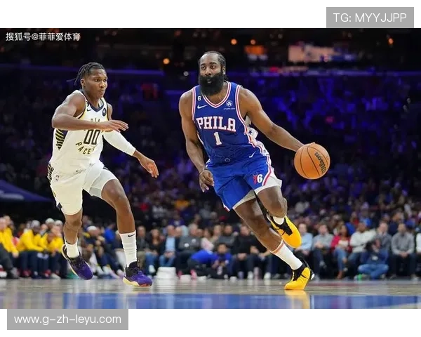 哈登接球后仰跳投命中,76人把握住胜机